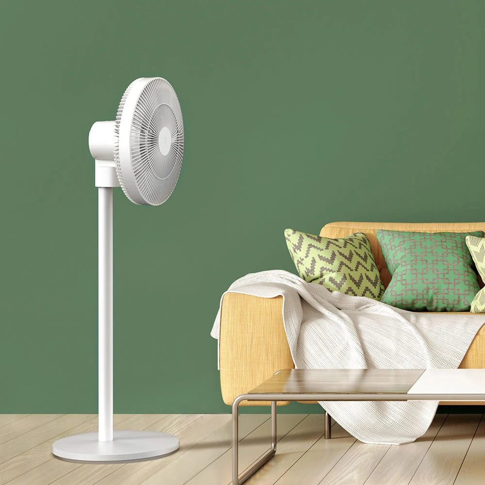 MIJIA Smart DC Inverter Circulation Floor Fan Battery Version,13M Long-Range Airflow,11.7H Wireless Use,150° Oscillation