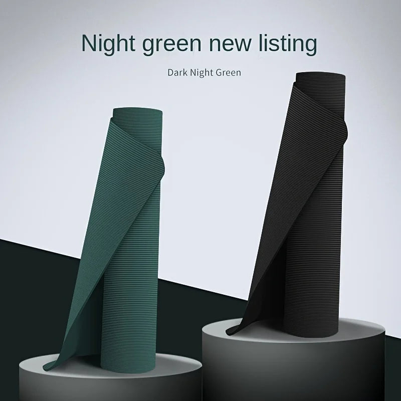 NBR Yoga Mat - 15/20mm Thick, Moisture-Proof, Non-Slip, Durable for Outdoor Use - 200x80cm Fitness and Exercise Mat