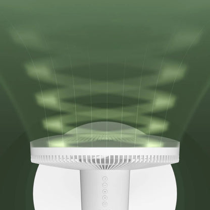 MIJIA Smart DC Inverter Circulation Floor Fan Battery Version,13M Long-Range Airflow,11.7H Wireless Use,150° Oscillation